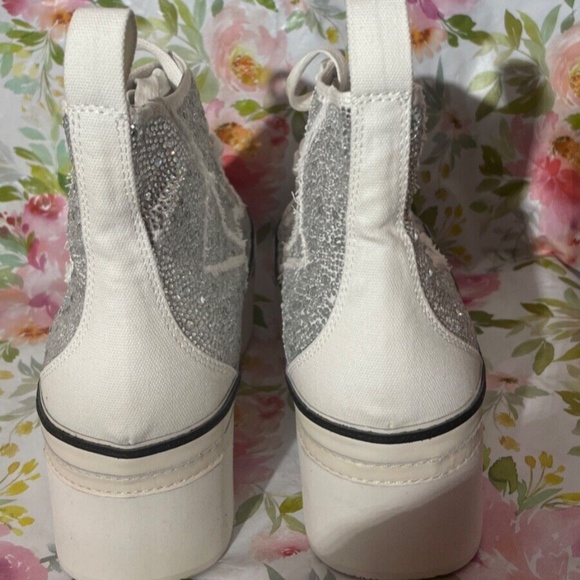 Zigi Carmensa Embellished High Top Platform Sneakers-A608 - Picture 5 of 6